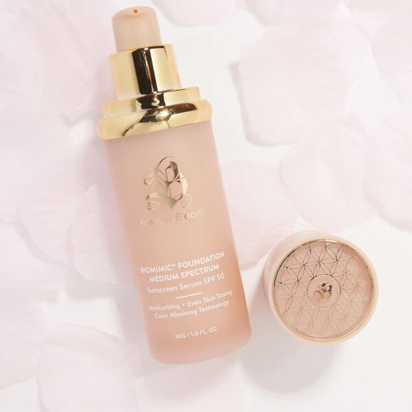 Bio Mimic Foundation Medium Spectrum by Forever Bloom Protecting from Sun - Image 2