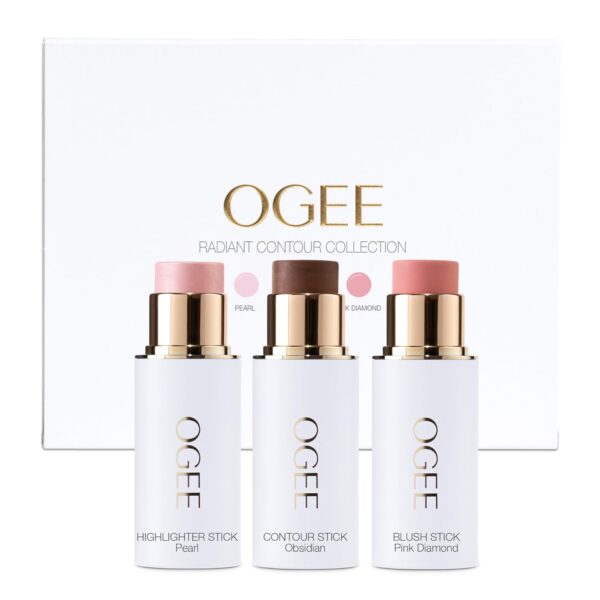 Ogee Face Stick Radiant Collection Trio Contour Stick Makeup Collection
