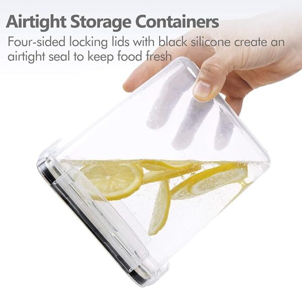 CHEFSTORY Airtight Food Storage Containers Set 14 PCS Kitchen Storage Containers with Lids - Image 2