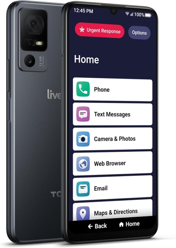 LIVELY Jitterbug Smart4 Smartphone for Seniors Cell Phone for Seniors