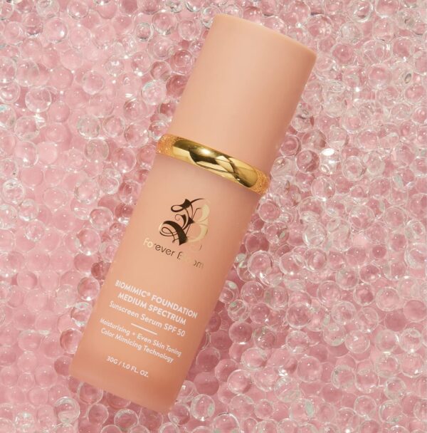 Bio Mimic Foundation Medium Spectrum by Forever Bloom Protecting from Sun - Image 3